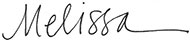 Melissa signature